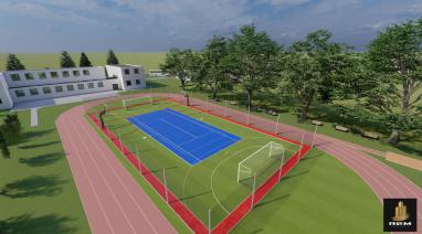 Duża inwestycja w Różannie - Tak ma wyglądać nowoczesny kompleks sportowy przy szkole w Różannie
