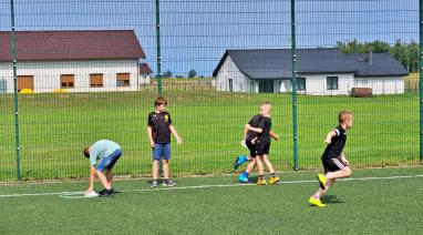 Trwają sportowe półkolonie dla dzieci. Zajęcia zorganizował Sportis Bukowiec 2023