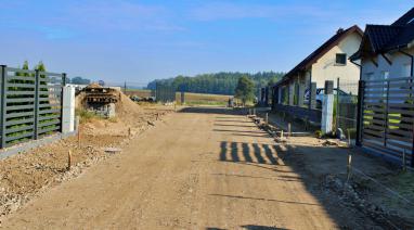 Postępują prace przy budowie dróg gminnych. Bukowiec, ul. Pogodna