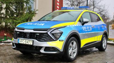 Flota policjantów z Bukowca wzbogaciła się o nowy radiowóz 2023