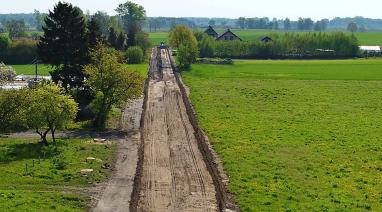 Drogi w budowie. Trwają prace przy kolejnych odcinkach w gminie Bukowiec 2024