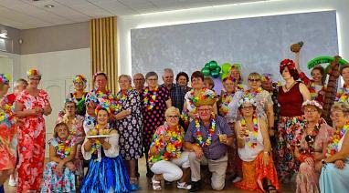 Hawajskie klimaty. Tak bawią się seniorzy z gminy Bukowiec 2025