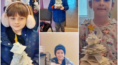 29 listopada w naszej bibliotece odbyły się warsztaty świąteczne dla dzieci. 2025